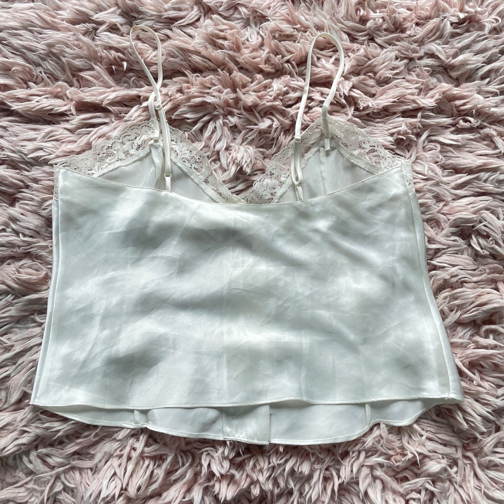 Vintage Victoria's Secret Gold Label Lace Trim Camisole Top - Picture 5 of 12